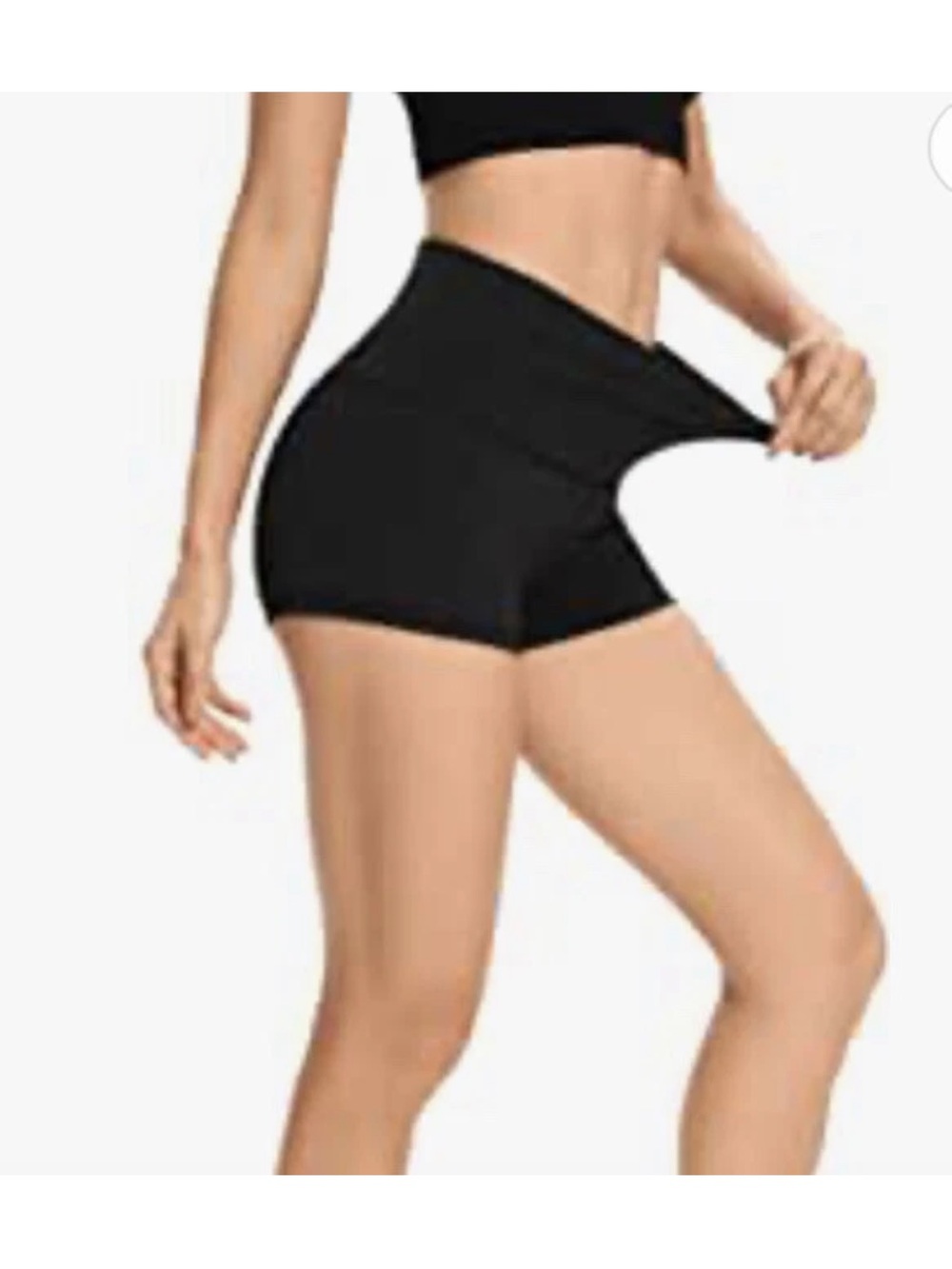 LXNMGO Women's 2"/7" High Waist Yoga Shorts Tummy Control Workout Running Small